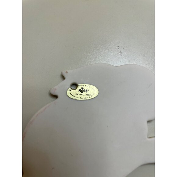 Russ Pottery Bunny Ornament Number 2563 - Picture 12 of 14